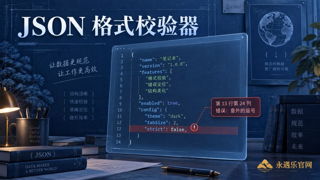 JSON 格式校验器-永遇乐
