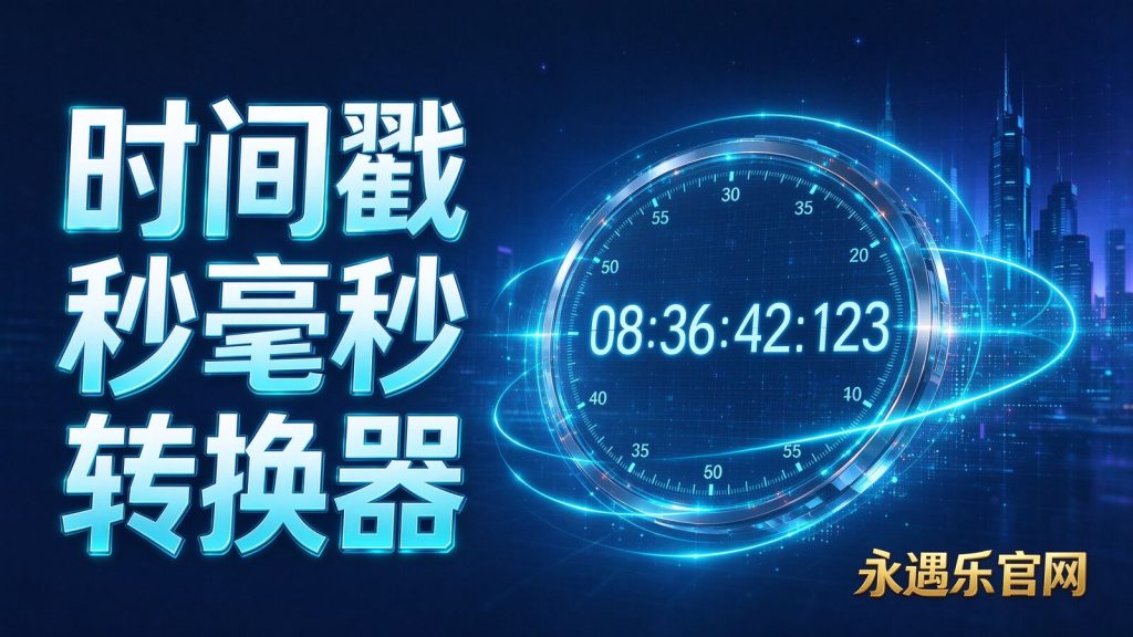 时间戳秒毫秒转换器-永遇乐