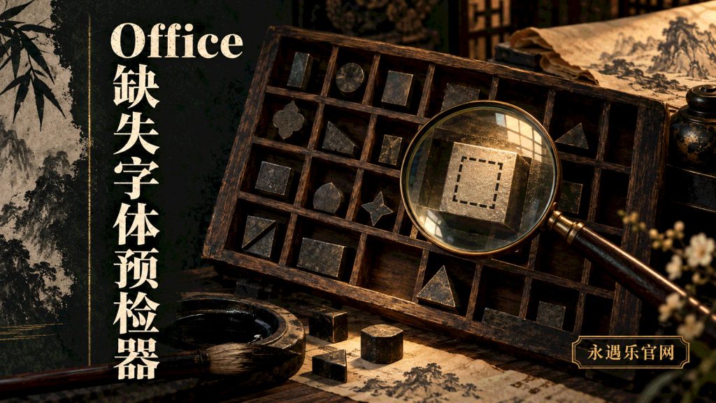 Office 缺失字体预检器-永遇乐