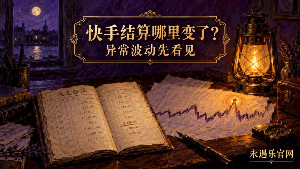 快手结算哪里变了？异常波动先看见-永遇乐
