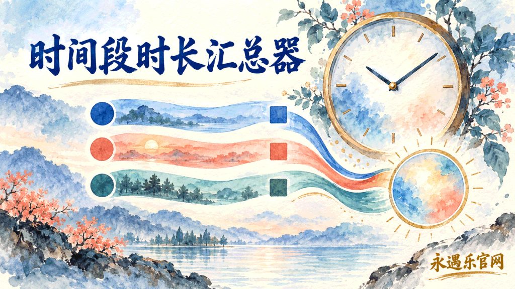 时间段时长汇总器-永遇乐