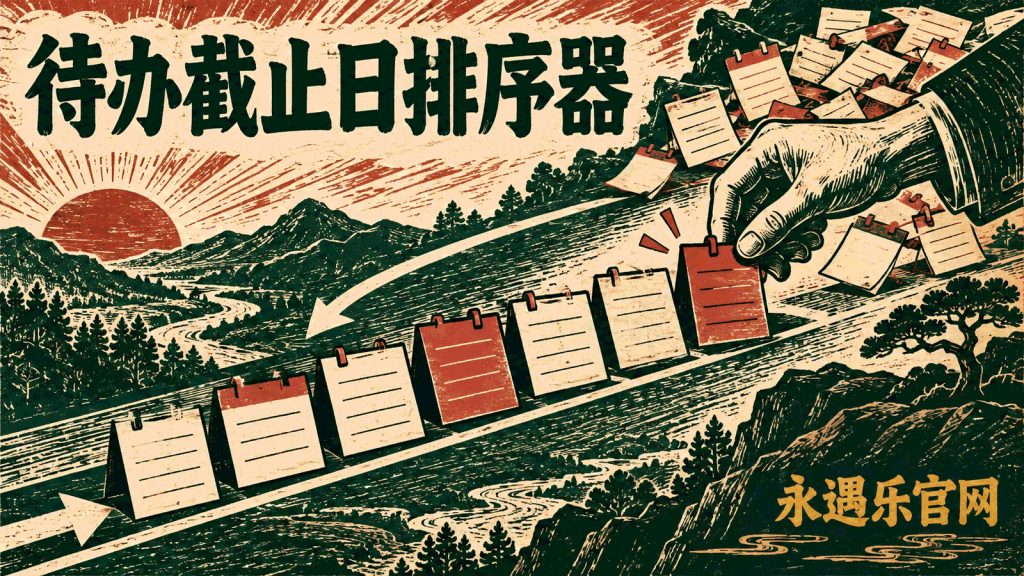 待办截止日排序器-永遇乐