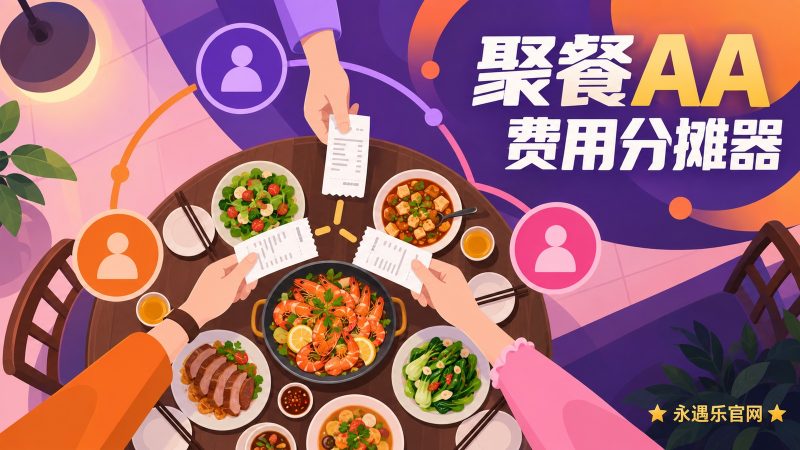 聚餐AA费用分摊器:多人垫付在线计算与结算建议|永遇乐官网