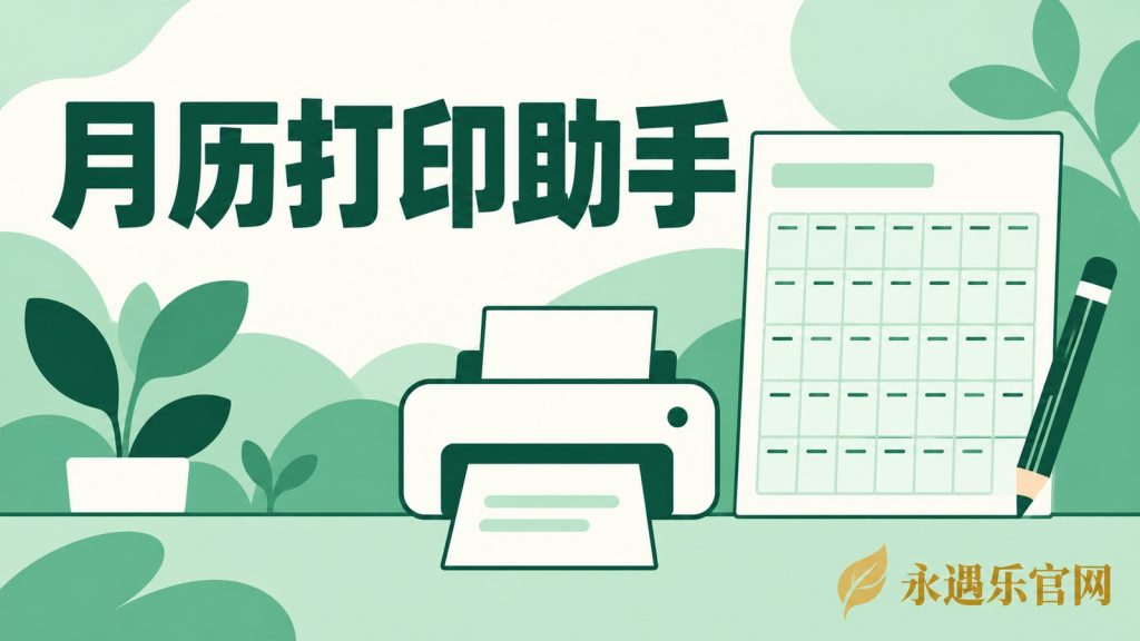 月历打印助手-永遇乐