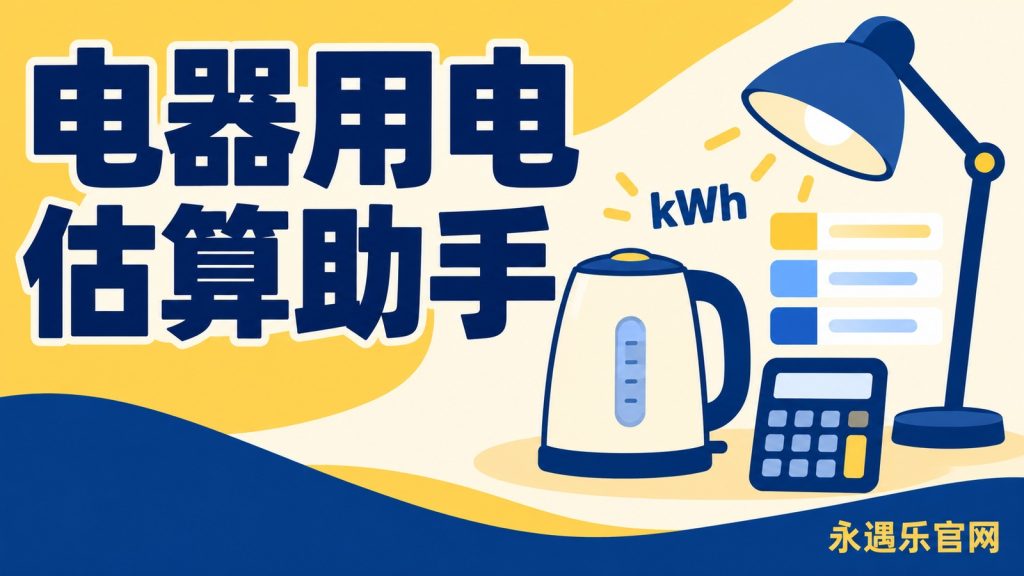 电器用电估算助手-永遇乐