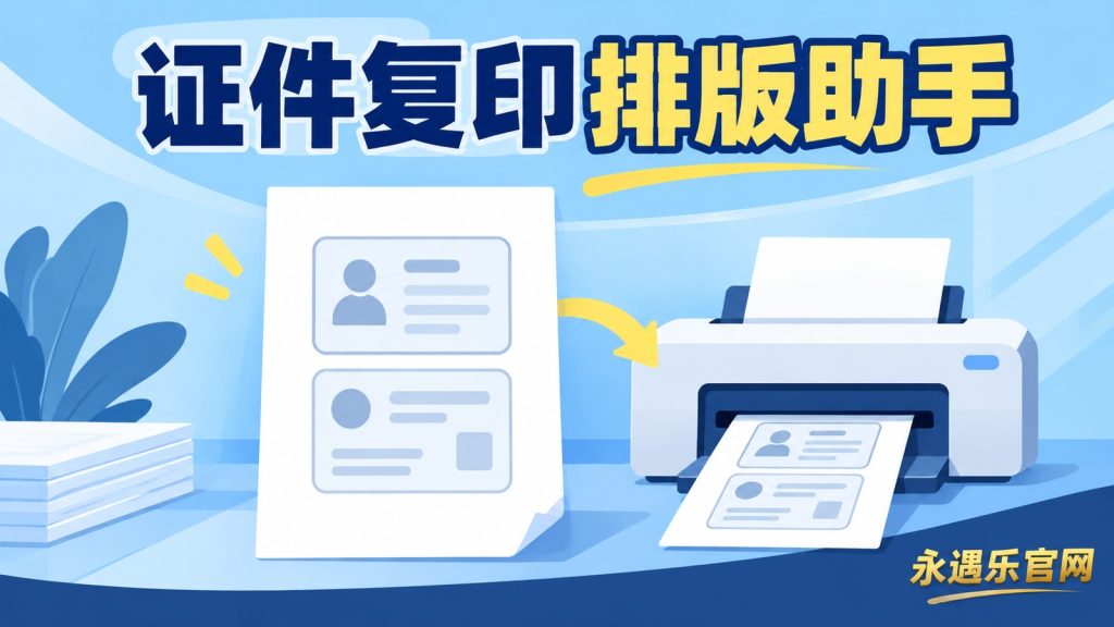 证件复印排版助手-永遇乐