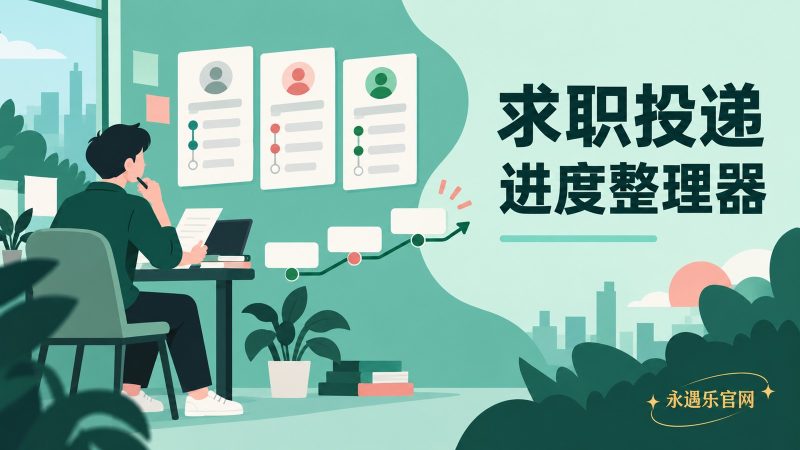 求职投递进度整理器:核对公司岗位、阶段和跟进日期|永遇乐官网