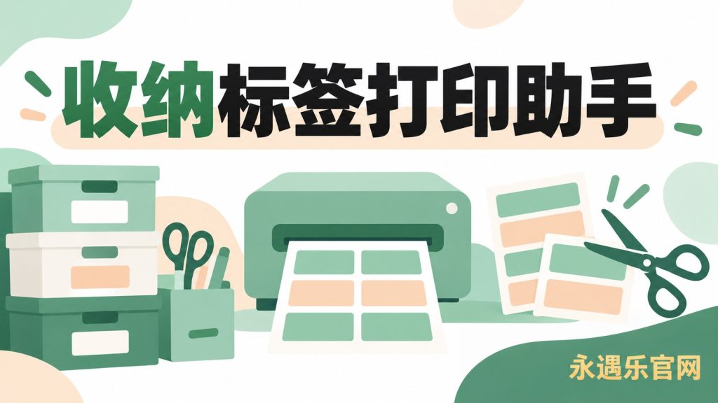 收纳标签打印助手-永遇乐
