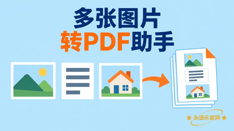 多张图片转PDF助手:排序旋转照片,一图一页离线生成PDF|永遇乐官网