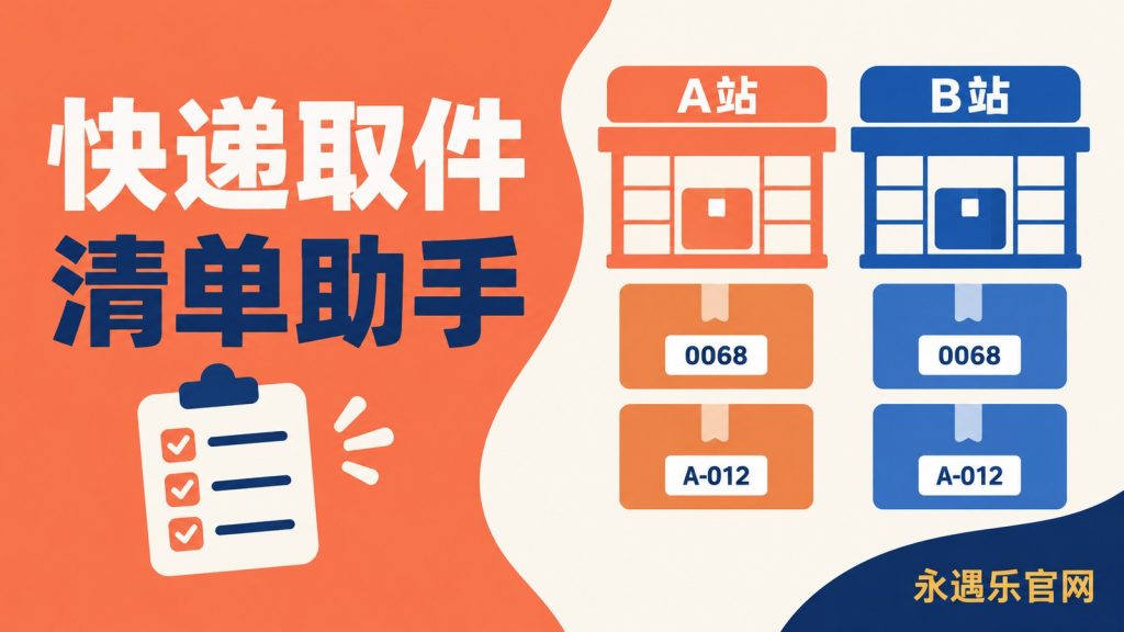 快递取件清单助手-永遇乐