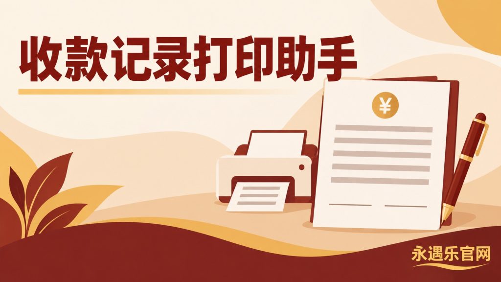 收款记录打印助手-永遇乐