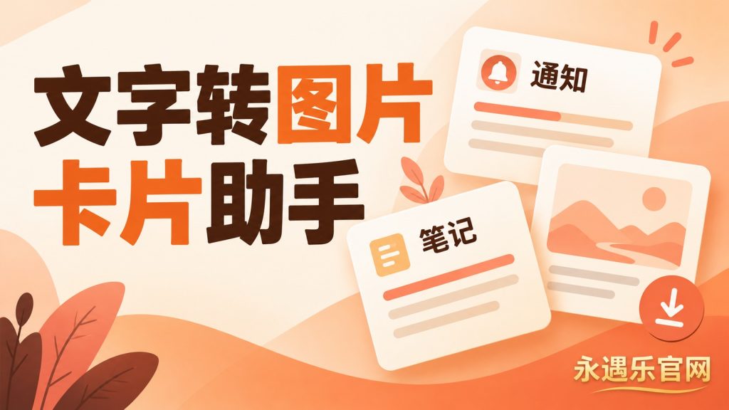 文字转图片卡片助手-永遇乐