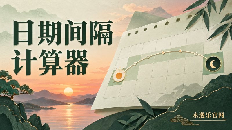 日期间隔计算器-永遇乐