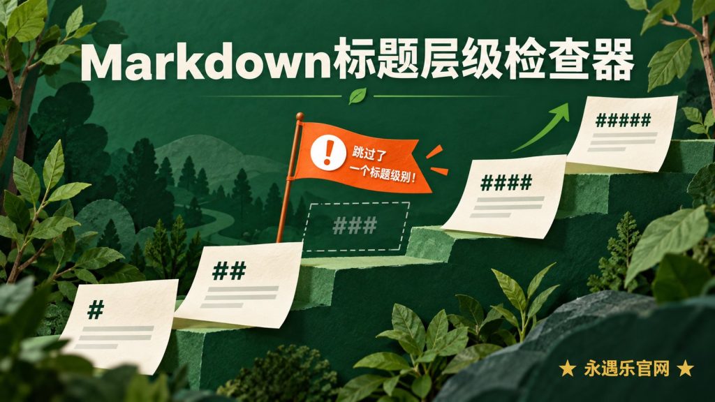 Markdown标题层级检查器-永遇乐