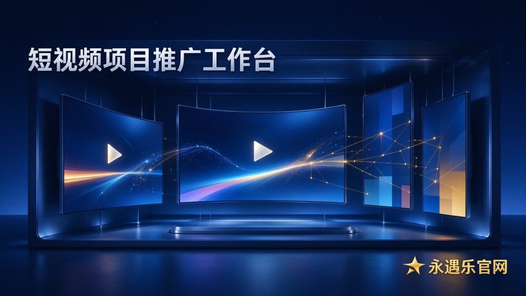 短视频项目推广工作台-永遇乐